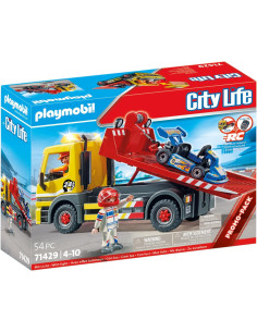 Playmobil Carro attrezzi con Go Kart