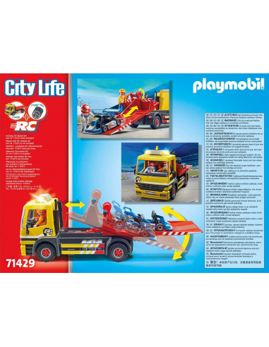 Playmobil Carro attrezzi con Go Kart
