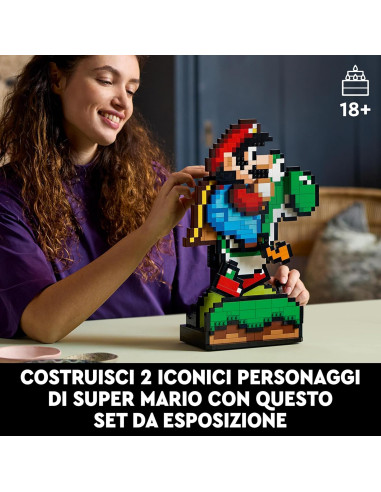 Lego Super Mario World - Mario e Yoshi 