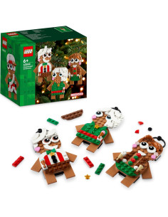 Lego Iconic - Ornamenti di pan di zenzero