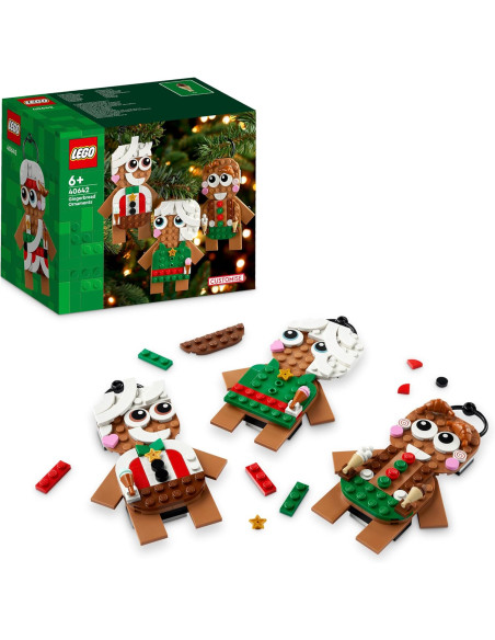 Lego Iconic - Ornamenti di pan di zenzero