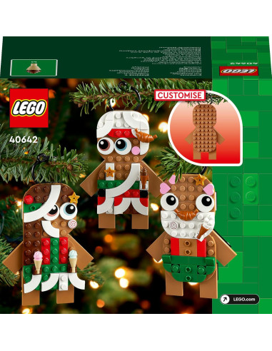 Lego Iconic - Ornamenti di pan di zenzero