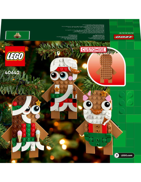 Lego Iconic - Ornamenti di pan di zenzero