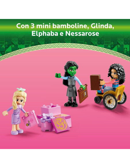 Lego Wicked - Glinda, Elphaba e Nessarose all’Università di Shiz 