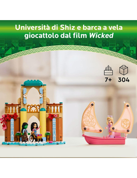 Lego Wicked - Glinda, Elphaba e Nessarose all’Università di Shiz 
