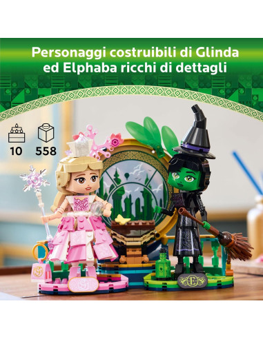 Lego Wicked - Personaggi di Elphaba e Glinda 