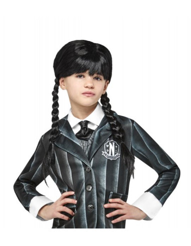 Rubie's - Parrucca Wednesday Inf