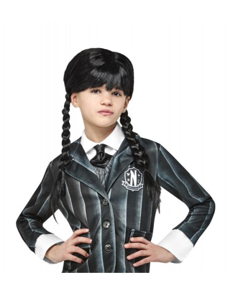 Rubie's - Parrucca Wednesday Inf