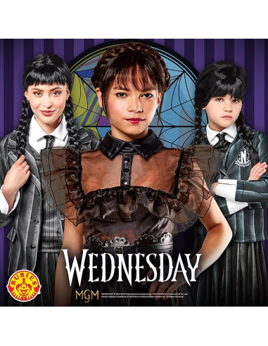 Rubie's - Parrucca Wednesday Inf