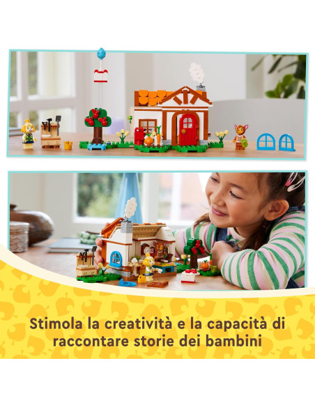 Lego Animal Crossing - Benvenuta, Fuffi