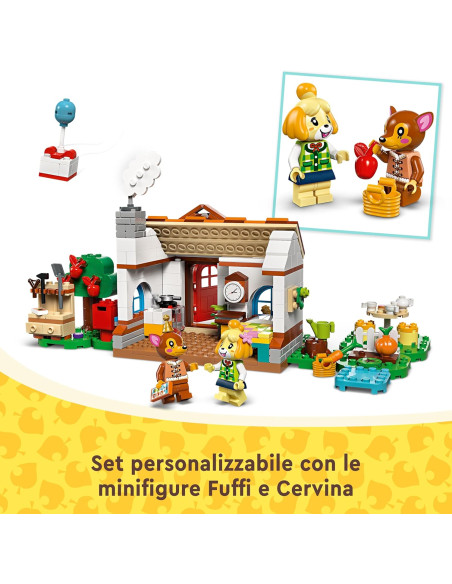 Lego Animal Crossing - Benvenuta, Fuffi