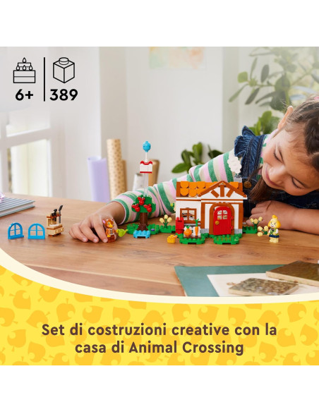 Lego Animal Crossing - Benvenuta, Fuffi