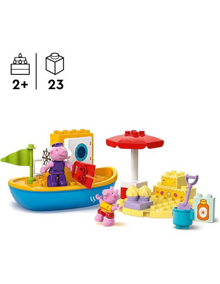 Lego Duplo - Viaggio in Barca di Peppa Pig