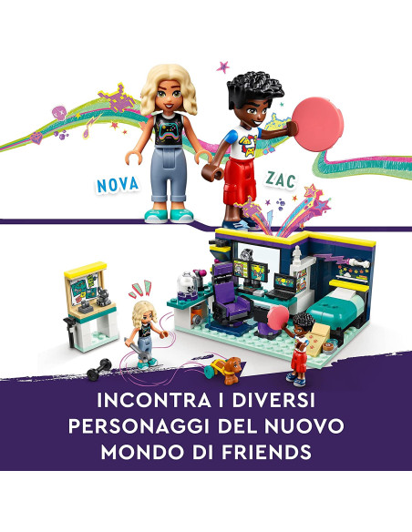 Lego Friends - La cameretta di Nova