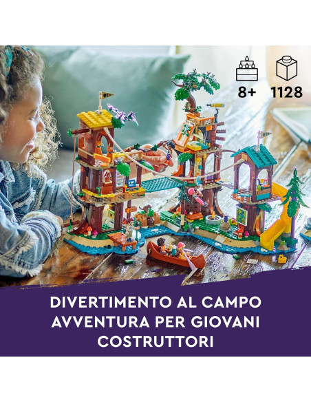 Lego Friends - La Casa sull'Albero al Campo Avventure