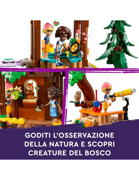 Lego Friends - La Casa sull'Albero al Campo Avventure