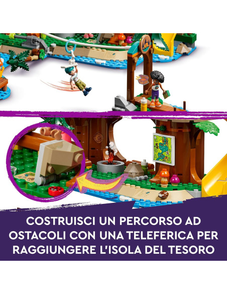 Lego Friends - La Casa sull'Albero al Campo Avventure