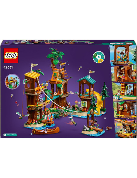 Lego Friends - La Casa sull'Albero al Campo Avventure