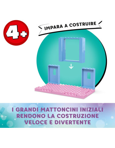 Lego Gabby's Dollhouse - Asilo gatto-orecchio...