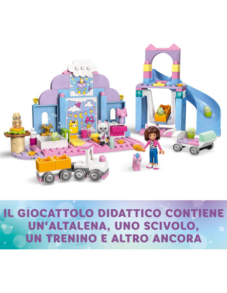 Lego Gabby's Dollhouse - Asilo gatto-orecchio di Gabby