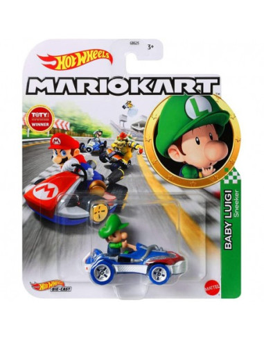 Hot Wheels Mario Kart - BABY LUIGI
