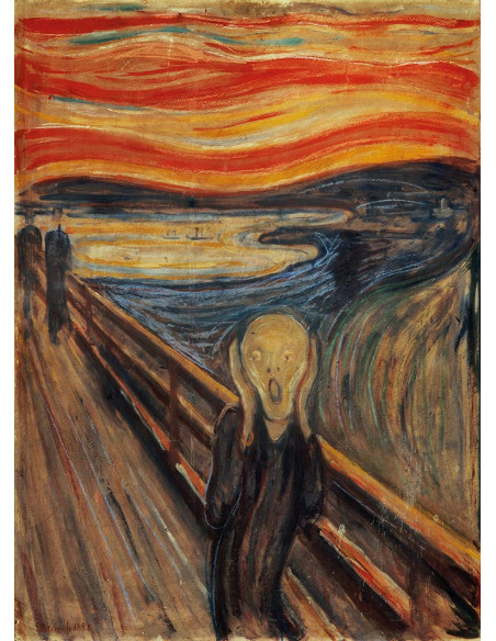 PUZZLE MUSEUM 1000 PZ  MUNCH:L'URLO
