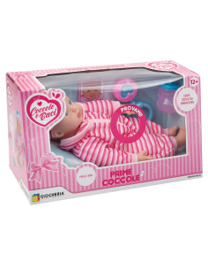 Coccole e Baci Bebè 30cm con sonaglino 2 COLORI 2