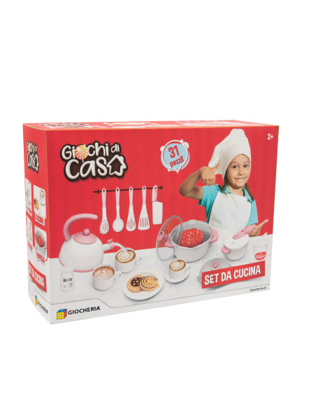 Giochi di Casa Set da cucina con Alimenti