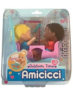Cicciobello Amicicci Passeggino Doppio