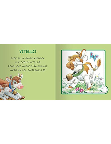 Giunti - Libri Puzzle Fattoria 