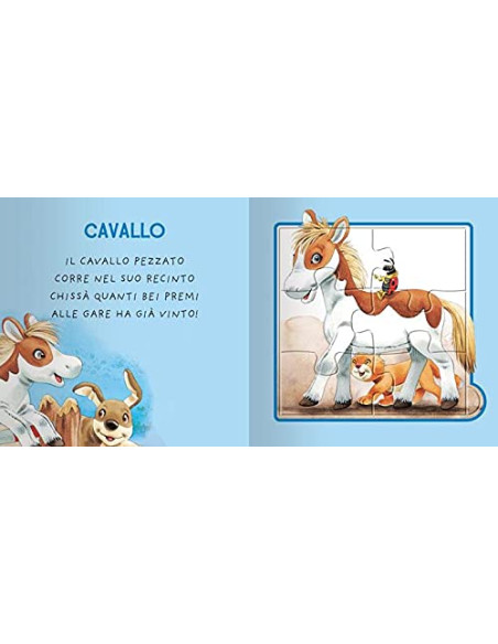 Giunti - Libri Puzzle Fattoria 