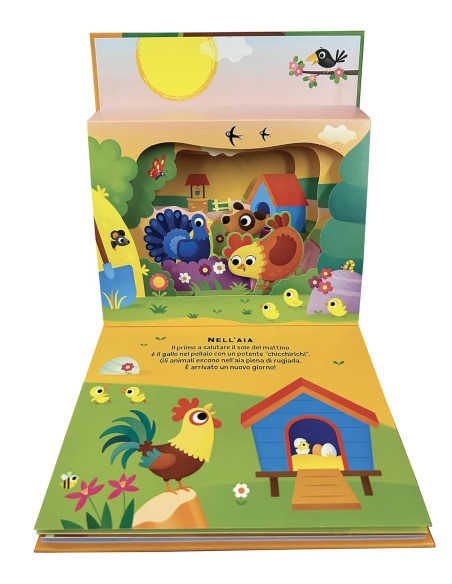Giunti - Libri Pop Up 3D Fattoria