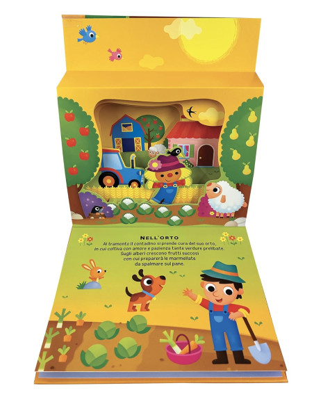 Giunti - Libri Pop Up 3D Fattoria