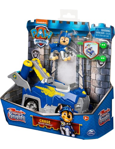Paw Patrol - Veicolo Rescue Knights di Chase