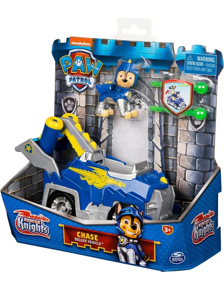 Paw Patrol - Veicolo Rescue Knights di Chase