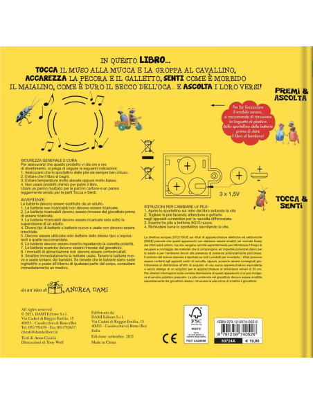 Giunti - La mia fattoria. Tocca senti ascolta