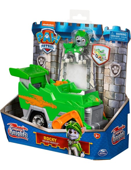 Paw Patrol - Veicolo Rescue Knights di Rocky