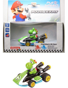 Nintendo Kart 8 Veicolo Pull Speed Yoshi