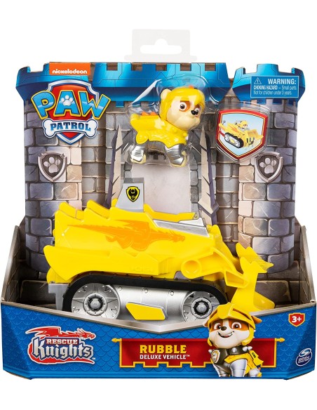 Paw Patrol - Veicolo Rescue Knights di Rubble