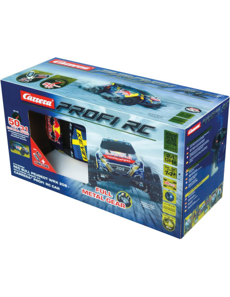 Carrera 2,4GHz Red Bull Peugeot WRX 208 RC