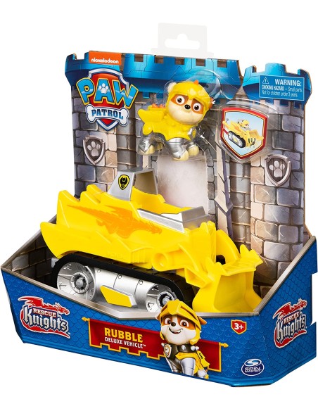 Paw Patrol - Veicolo Rescue Knights di Rubble