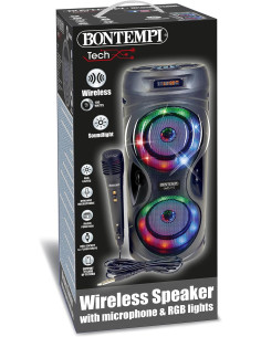 Bontempi - Amplificatore Wireless con microfono effetti... 2