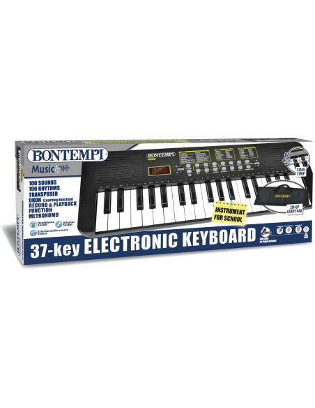 Bontempi - Tastiera scuola 37 tasti Passo Medio 