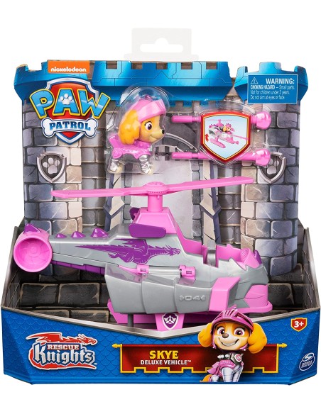 Paw Patrol - Veicolo Rescue Knights di Skye