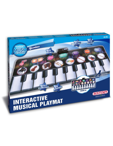 Bontempi Tappeto Elettronico Musicale 148x60cm