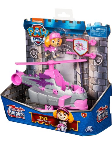 Paw Patrol - Veicolo Rescue Knights di Skye