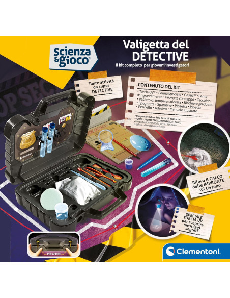 Clementoni Lab - Valigetta del Detective