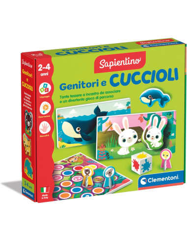 Clementoni - Sapientino Genitori e Cuccioli 