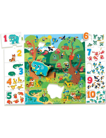 Clementoni - Puzzle Gigante dei numeri