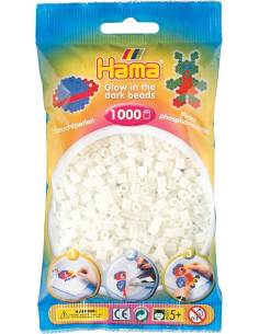 BEADS BUSTINA 1000 BIANCO GLOW DARK
